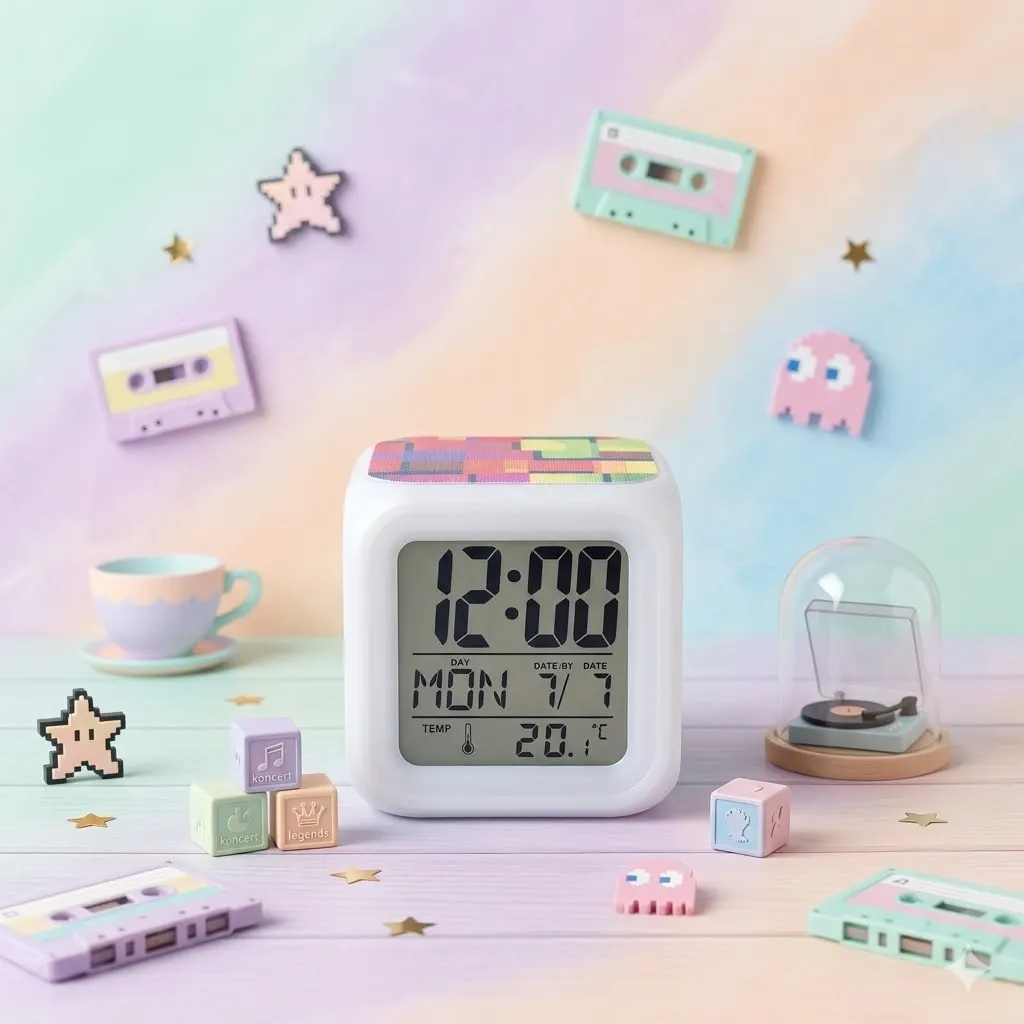 Reloj digital despertador